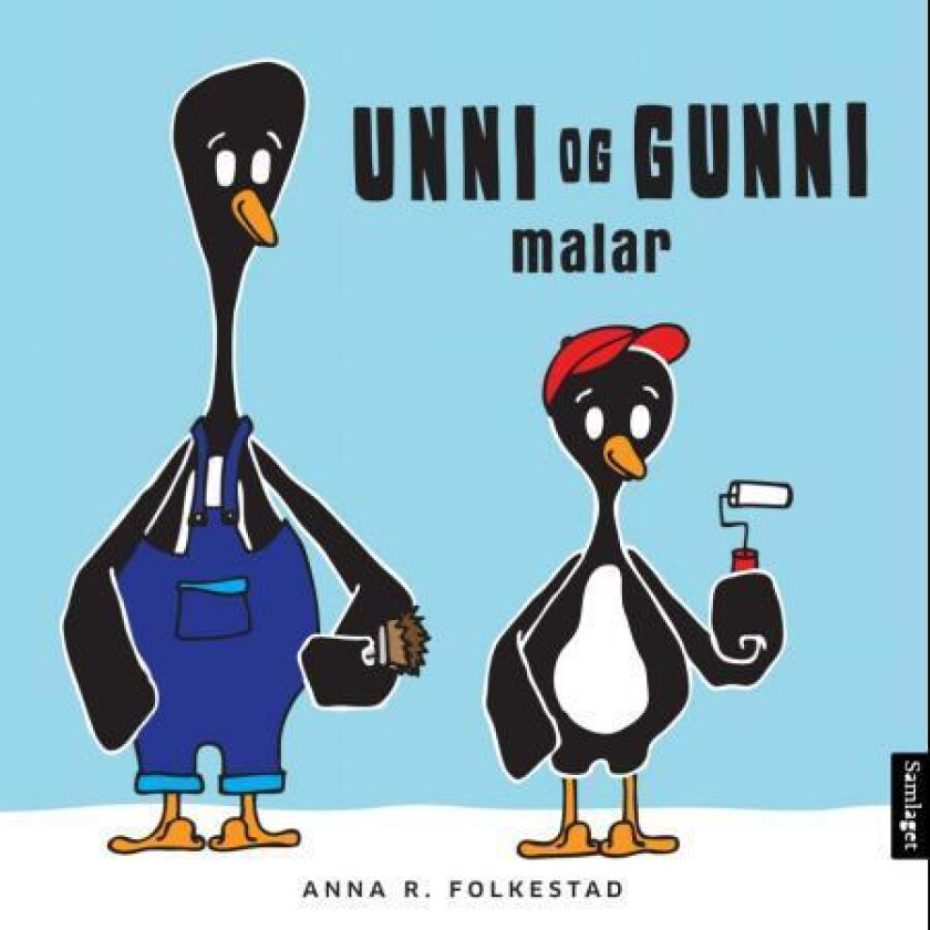 Unni og Gunni malar av Anna R. Folkestad