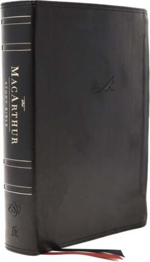 ESV, MacArthur Study Bible, 2nd Edition, Leathersoft, Black