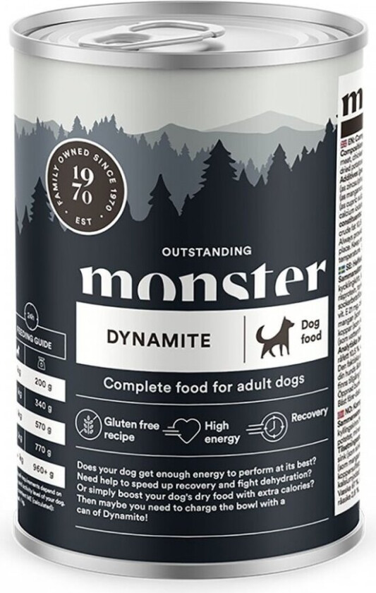 Monster Dog Adult Dynamite 400 g