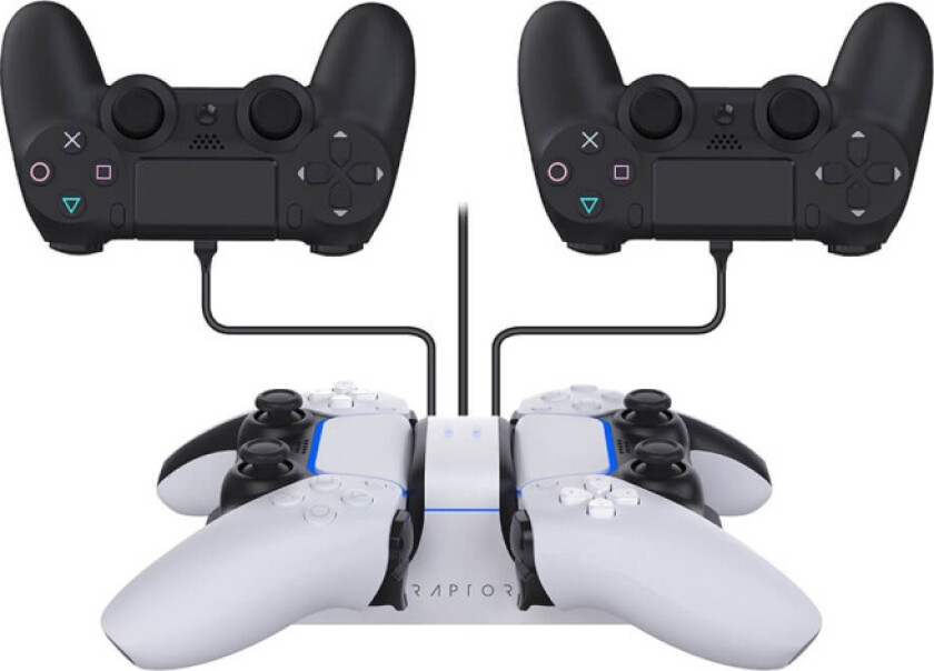 Lader For Handkontroll Dual Ps4/ps5 -  Ladestasjon