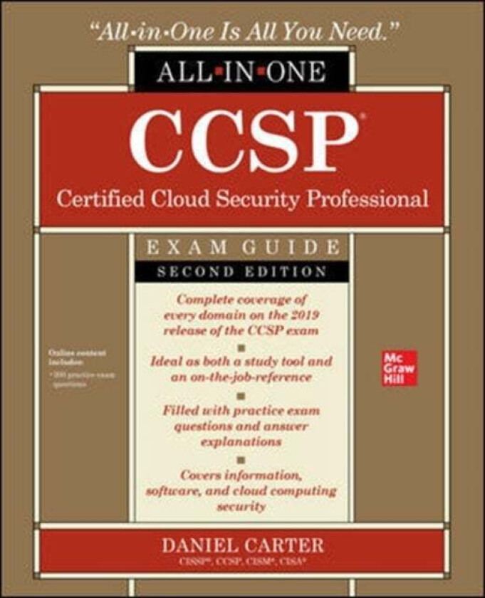 CCSP Certified Cloud Security Professional All-in-One Exam Guide, Second Edition av Daniel Carter