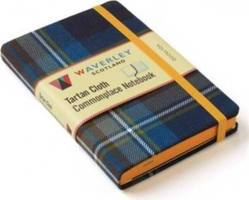 Waverley (M): Holyrood Tartan Cloth Commonplace Notebook