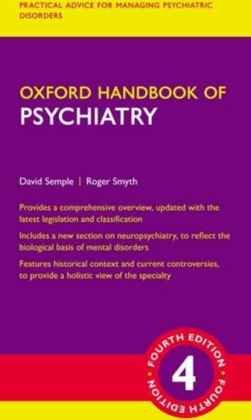 Oxford Handbook of Psychiatry av David Semple