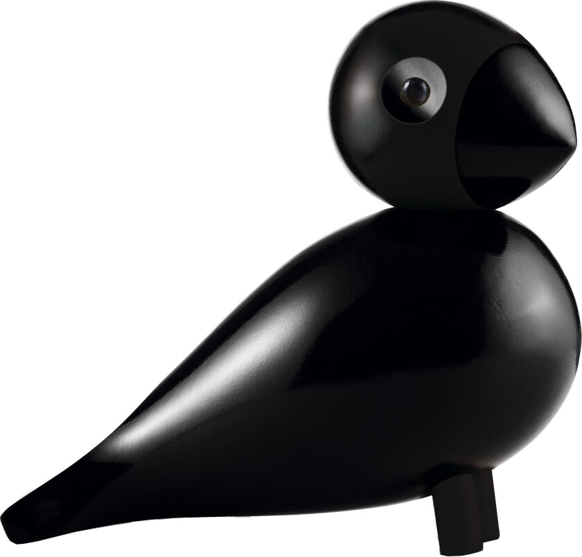 Kay Bojesen sangfugl Ravn stor Svart