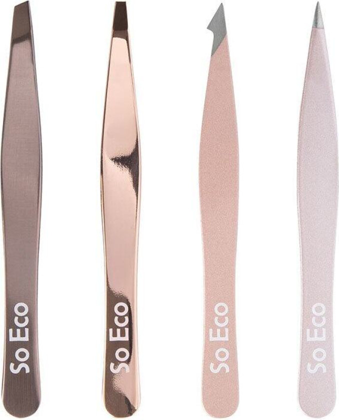 Rose Gold Tweezer Set