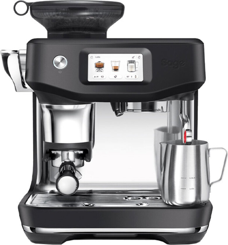 Ses881btr4feu1, Espressomaskin, 2 L, Kaffe Bønner, Innebygd Kaffekvern, 1700 W, Sort