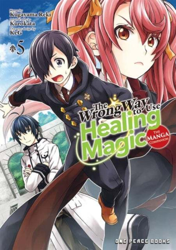 The Wrong Way To Use Healing Magic Volume 5: The Manga Companion Av Kurokata