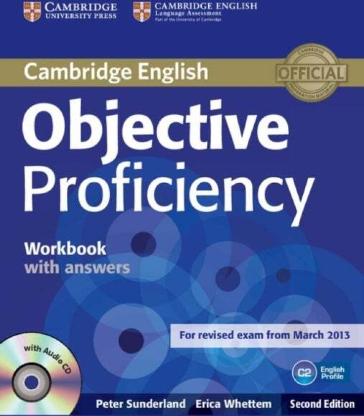 Objective Proficiency Workbook with Answers with Audio CD av Peter Sunderland, Erica Whettem