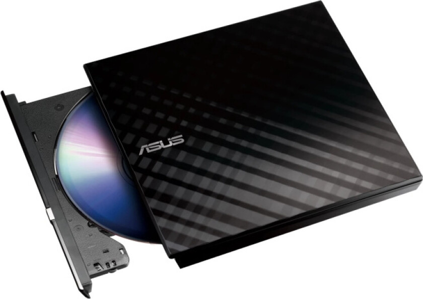 Asus External Slim DVD-brenner og leser Svart