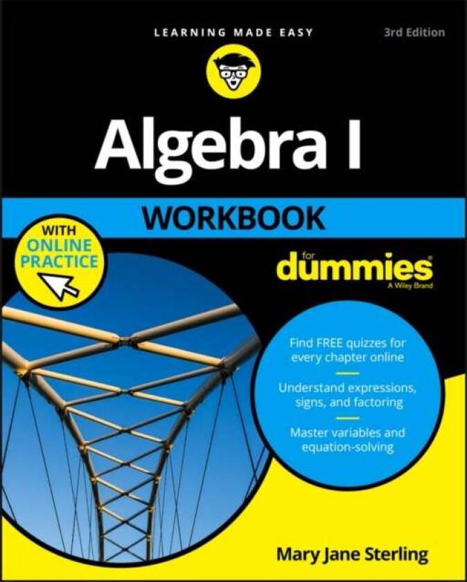Algebra I Workbook For Dummies av Mary Jane (Bradley University Peoria IL) Sterling