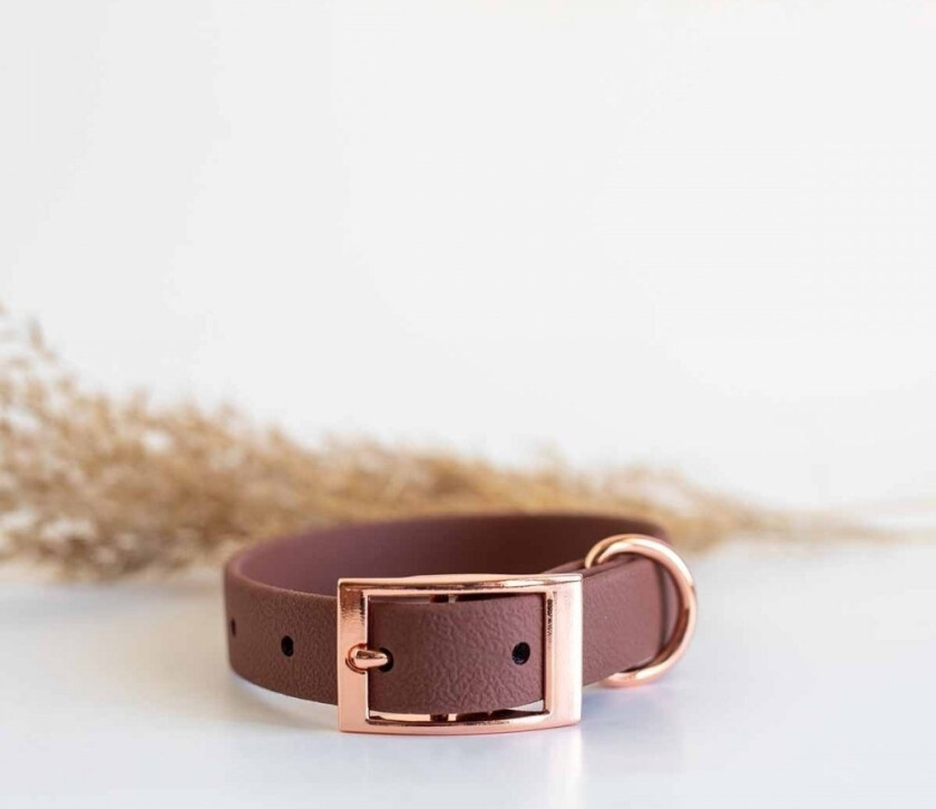 Tyylivoitto Classy Hundehalsbånd Brun (XXS)