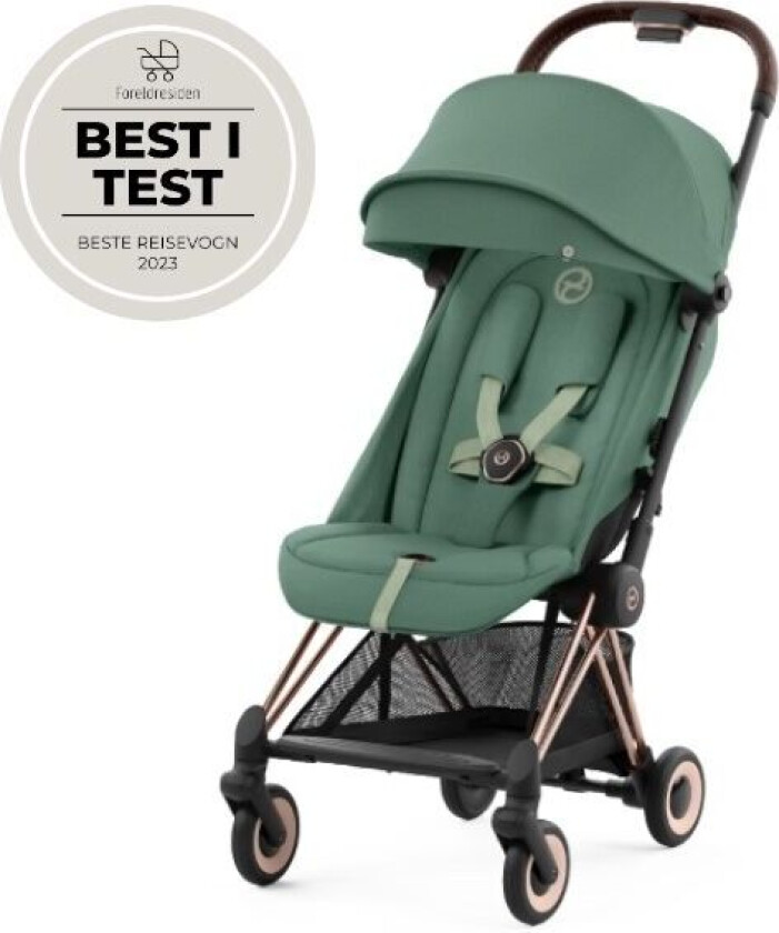 Cybex, Platinum, Reisetrille, Coya - Leaf Green/rosegold