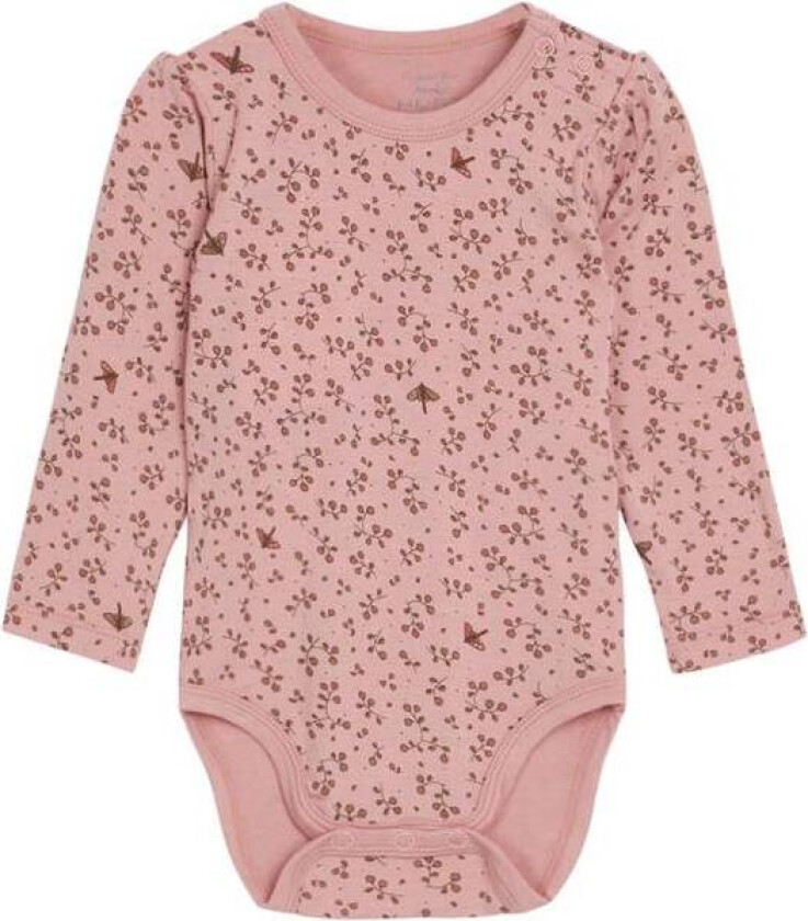 Hust & Claire Bonita Body I Bambus M/blomster, Desert Red