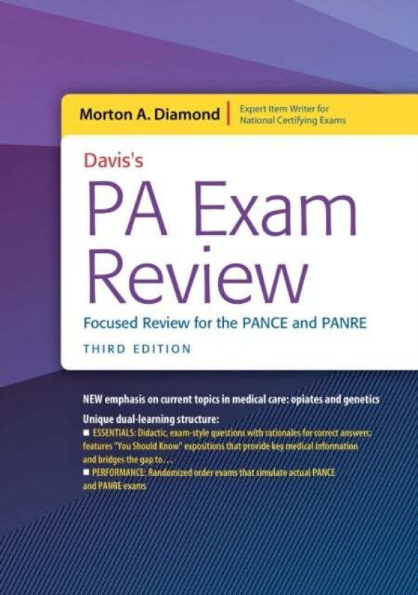 Davis's PA Exam Review av Morton A. Diamond