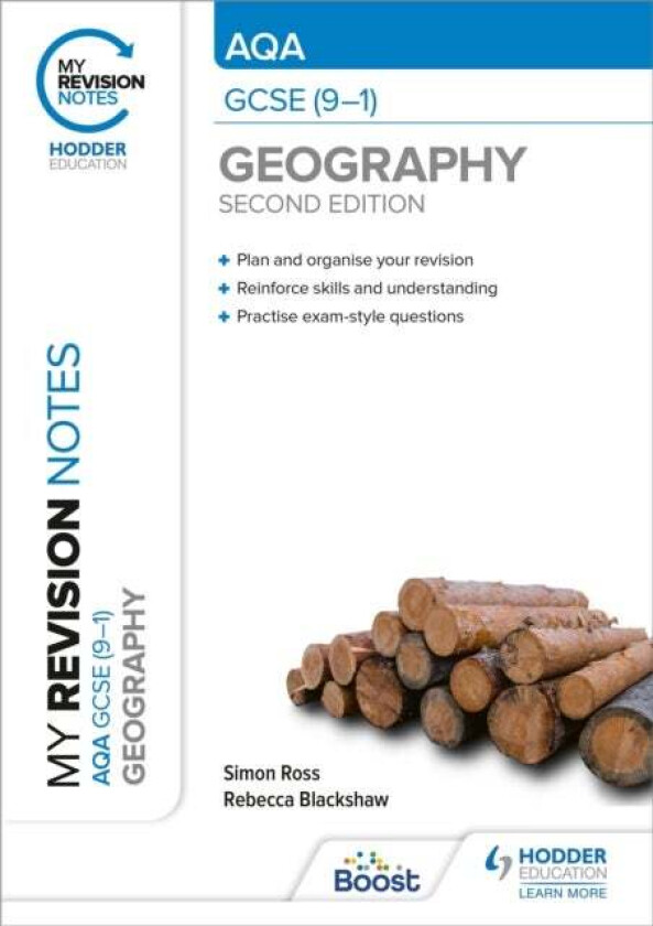 My Revision Notes: AQA GCSE (9-1) Geography Second Edition av Simon Ross, Rebecca Blackshaw
