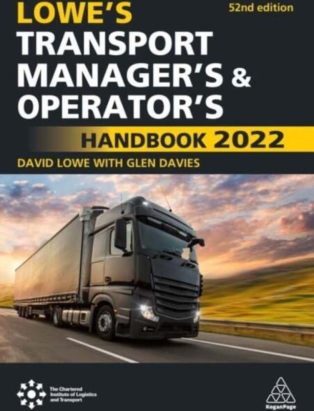 Lowe's Transport Manager's and Operator's Handbook 2022 av Glen Davies, David Lowe