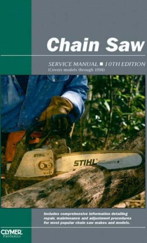 Proseries Chain Saw 10th Edition Service Repair Manual av Haynes Publishing