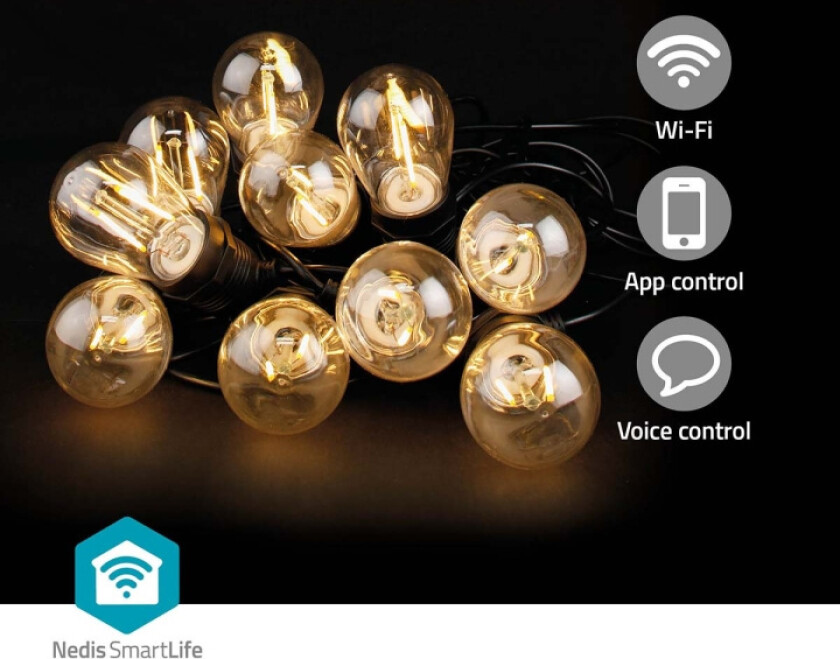 Nedis SmartLife Dekorativ LED Festljus Wi-Fi