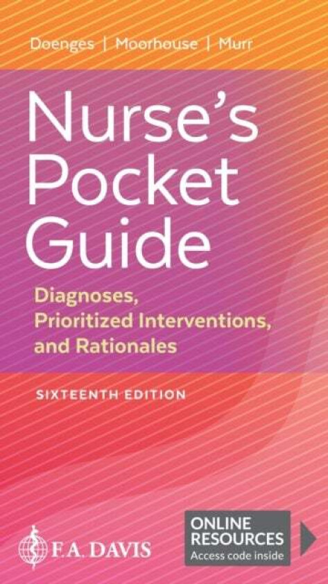 Nurse's Pocket Guide av Marilynn E. Doenges, Mary Frances Moorhouse, Mur