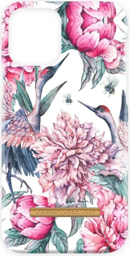 Mobile Cover Soft Pink Crane iPhone 11 Pro