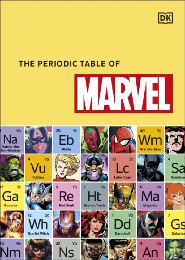 The Periodic Table of Marvel av Melanie Scott
