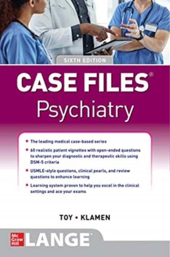 Case Files Psychiatry, Sixth Edition av Eugene Toy, Debra Klamen
