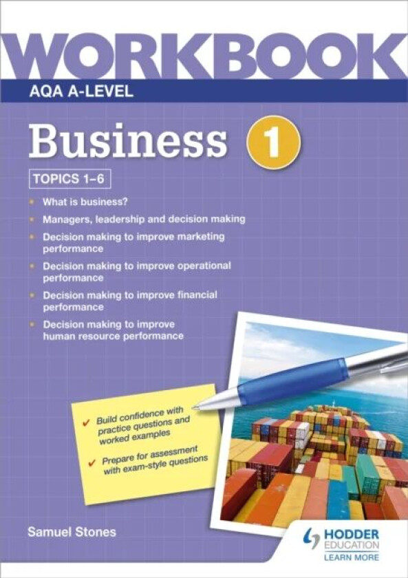 AQA A-Level Business Workbook 1 av Samuel Stones
