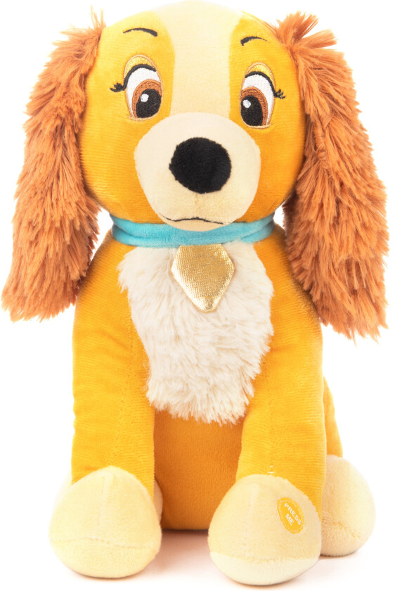 - Sitting Plush w. sound - Lady (DCL-9279-4)