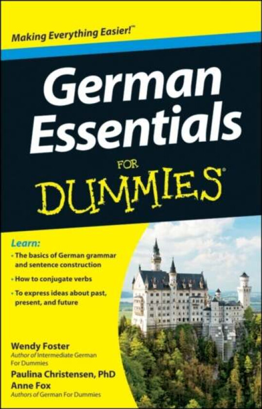 German Essentials For Dummies av Wendy Foster, Paulina Christensen, Anne Fox