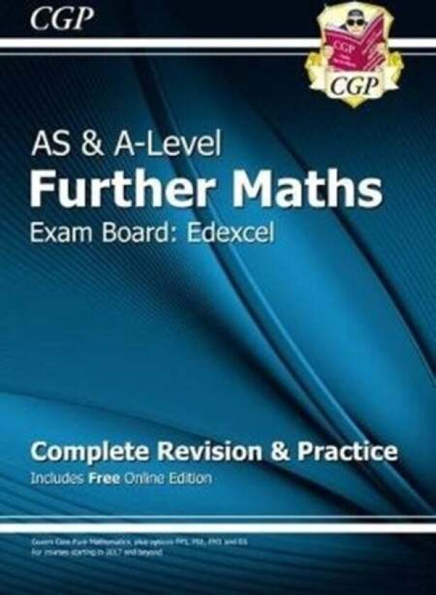 AS & A-Level Further Maths for Edexcel: Complete Revision & Practice with Online Edition av CGP Books