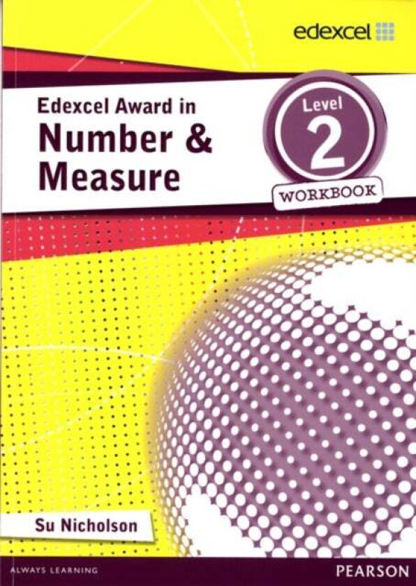Edexcel Award in Number and Measure Level 2 Workbook av Su Nicholson