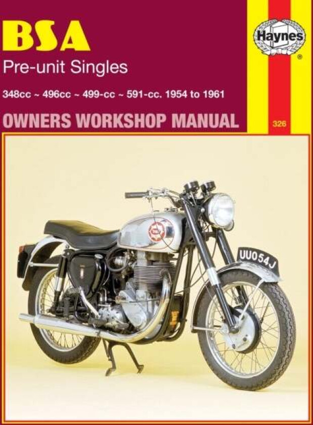 BSA Pre-unit Singles (54 - 61) Haynes Repair Manual av Haynes Publishing