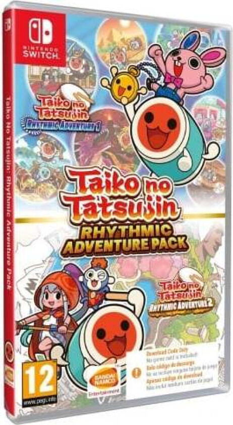 Taiko no Tatsujin: Rhythmic Adventure Bundle Pack (Code in a Box)