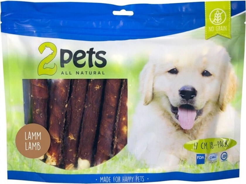 2Pets Tyggerull med Lam 18-pack