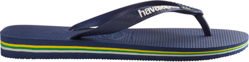 Brazil Flip Flops Junior Navy Blue 31/32