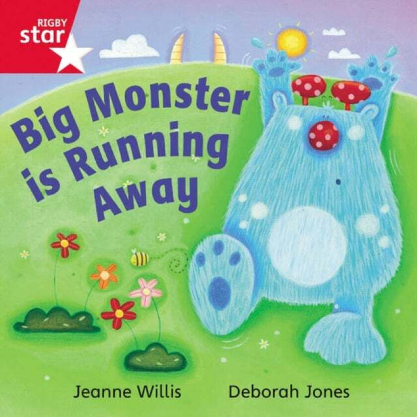 Rigby Star Independent Red Reader 16: Big Monster Runs Away av Jeanne Willis