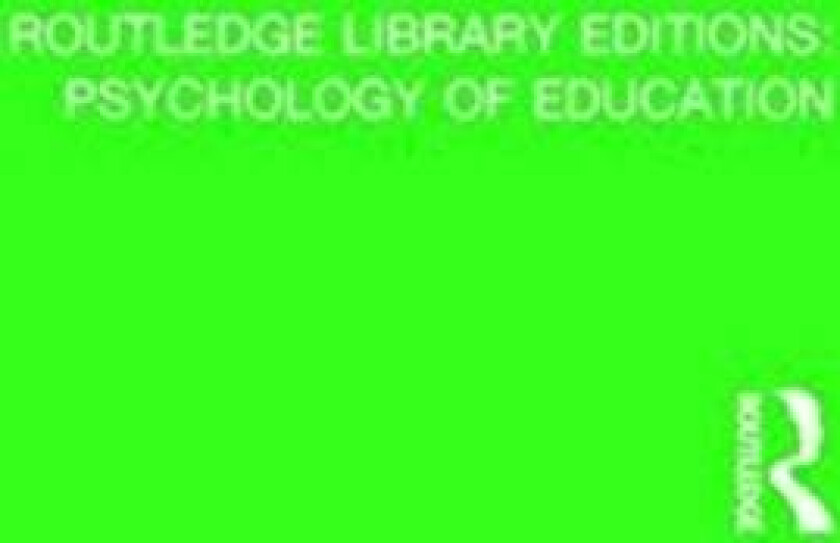 Interpersonal Relations and Education av David H. Hargreaves