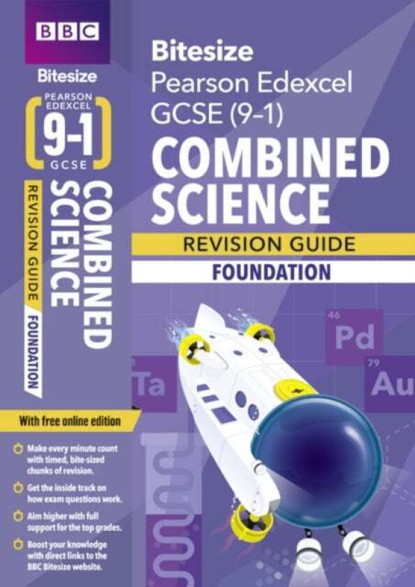 BBC Bitesize Edexcel GCSE (9-1) Combined Science Foundation Revision Guide inc online edition - 2023