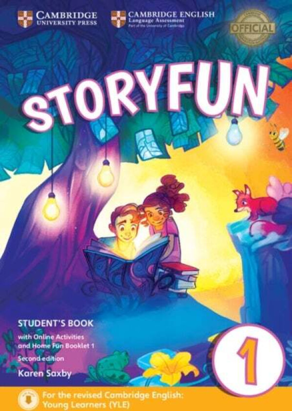 Storyfun for Starters Level 1 Student's Book with Online Activities and Home Fun Booklet 1 av Karen Saxby