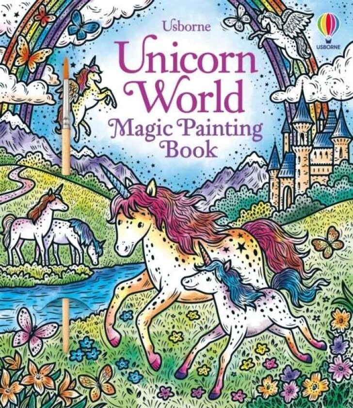 Unicorn World Magic Painting Book av Abigail Wheatley