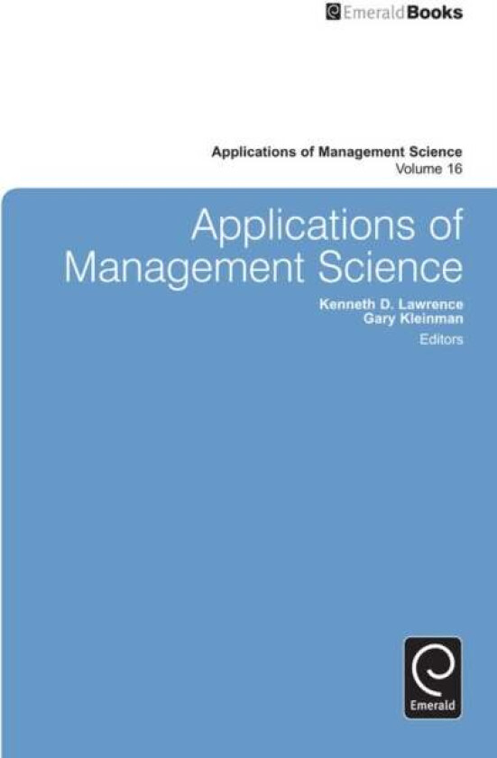 Applications of Management Science