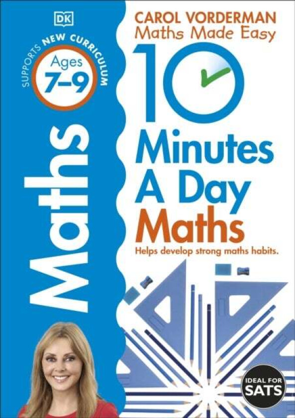 10 Minutes A Day Maths, Ages 7-9 (Key Stage 2) av Carol Vorderman