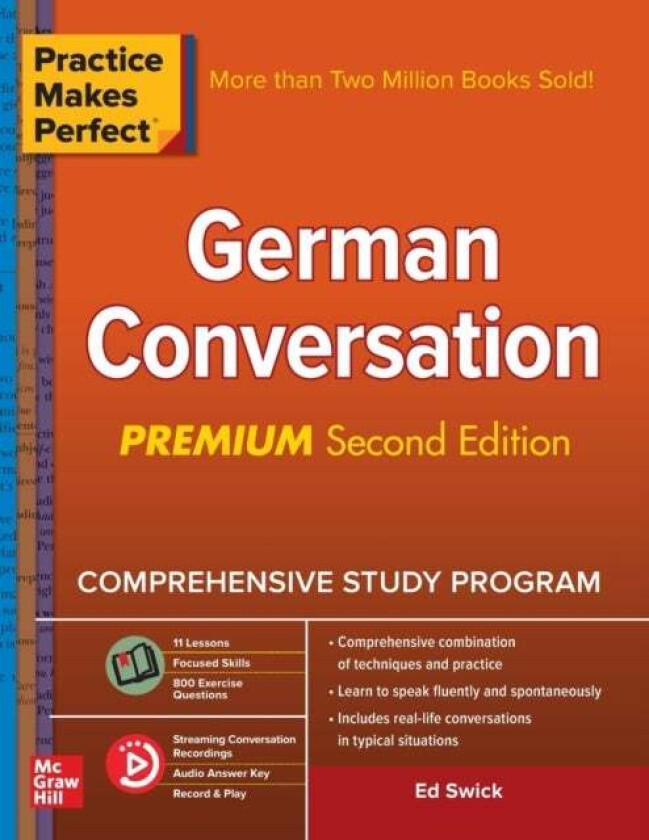 Practice Makes Perfect: German Conversation, Premium Second Edition av Ed Swick
