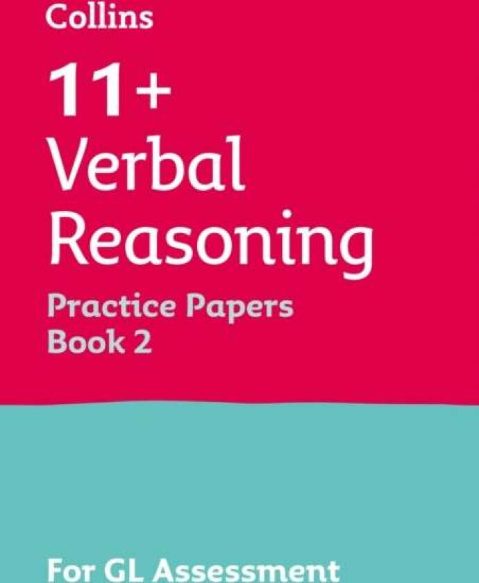 11+ Verbal Reasoning Practice Papers Book 2 av Collins 11+