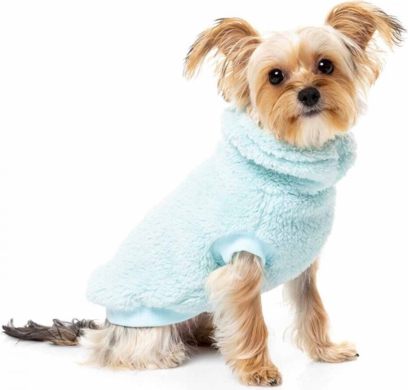 FuzzYard Turtle Teddy Hundetrøje Lysblå (2)