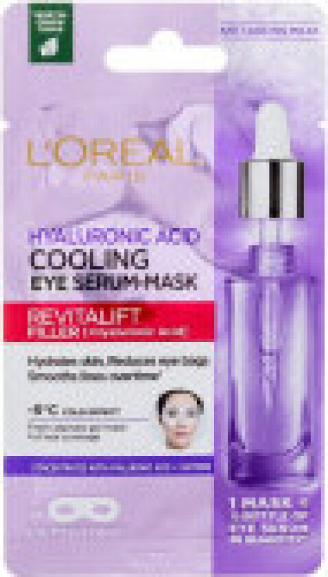 Bilde av - Revitalift Filler HA Cooling Tissue Eye Serum-Mask - For Women, 11 g