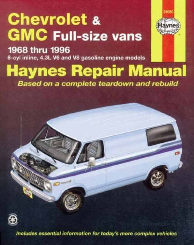 Chevrolet & GMC full-size petrol vans (1968-1996) Haynes Repair Manual (USA) av Haynes Publishing