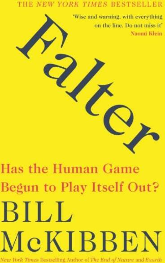 Falter av Bill McKibben