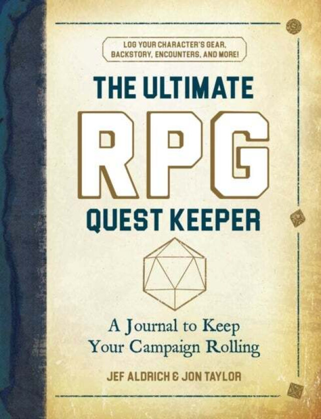 The Ultimate RPG Quest Keeper av Jef Aldrich, Jon Taylor