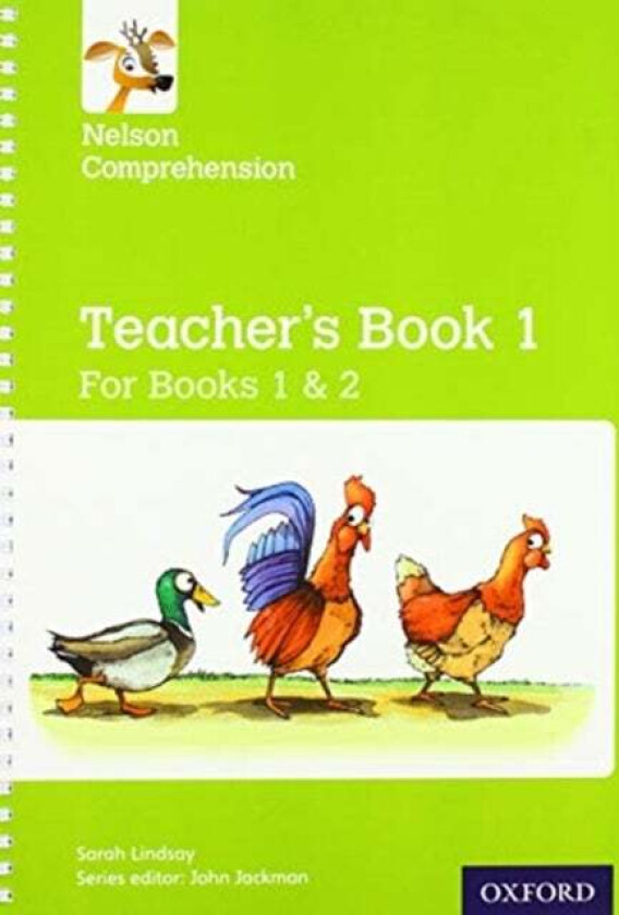 Nelson Comprehension: Years 1 & 2/Primary 2 & 3: Teacher's Book for Books 1 & 2 av Sarah Lindsay